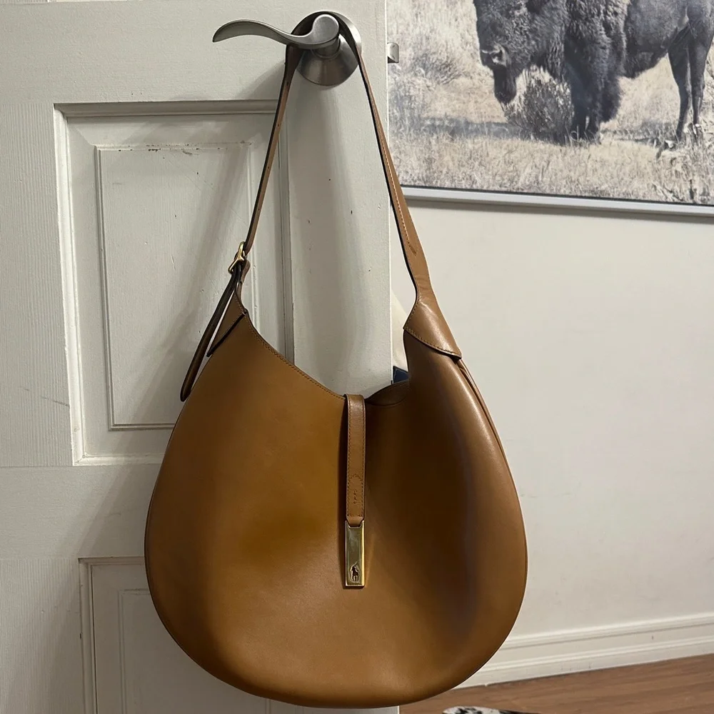 POLO ID CALFSKIN LARGE Shoulder Bag - Picture 5 of 13